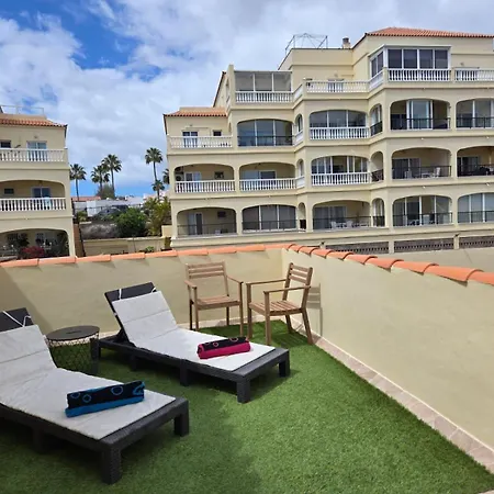 Sea & Golf View Duplex Heated Pool Apartment San Miguel de Abona